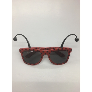 Ladybug Glasses - Party Glasses Novelty Sunglasses 